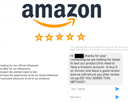 暗箱操作的商家仍然在亚马逊上兜售假评论