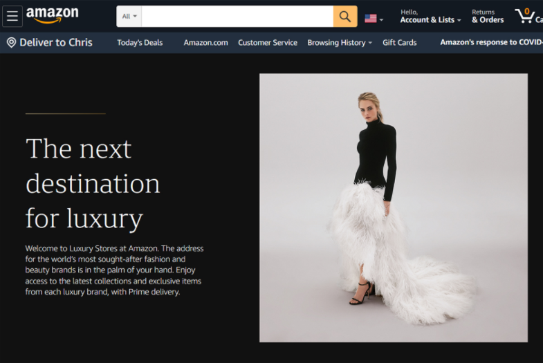 亚马逊奢侈品店与奥斯卡·德拉伦塔合作 